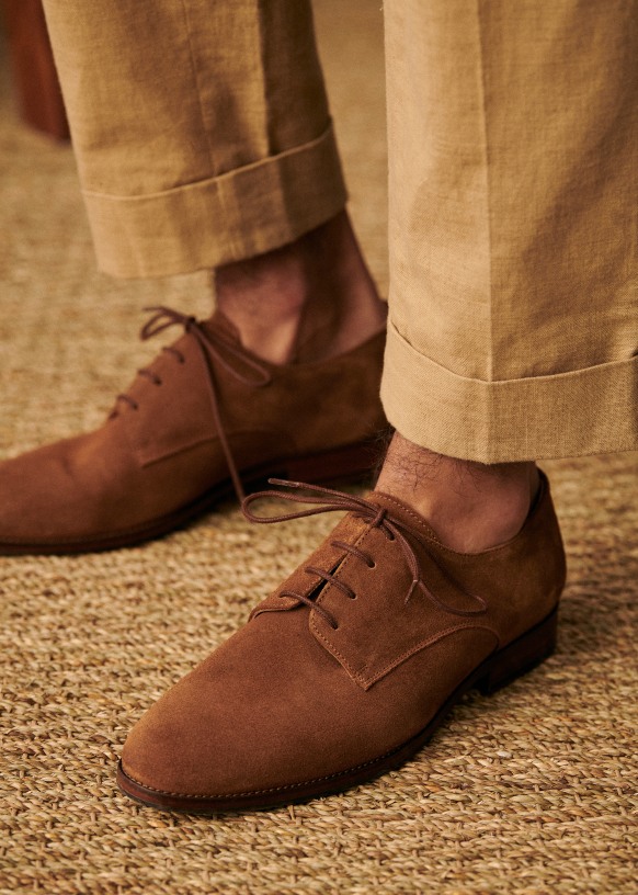 Derbies daim homme shop