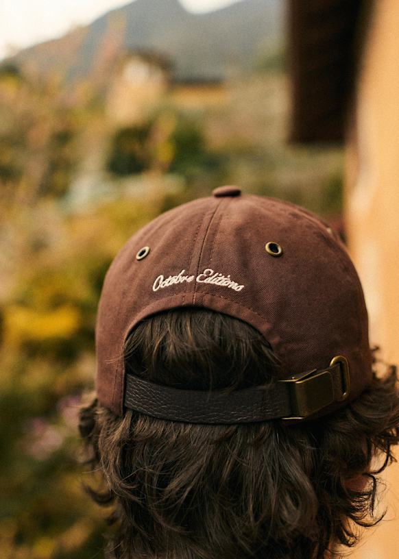 Il Lago Edit Cap - Brown - Organic cotton - organic textile - Sézane