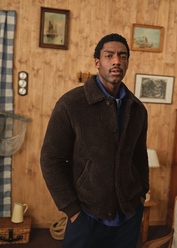 Tarlis Jacket - Brown - Wool - Octobre Éditions