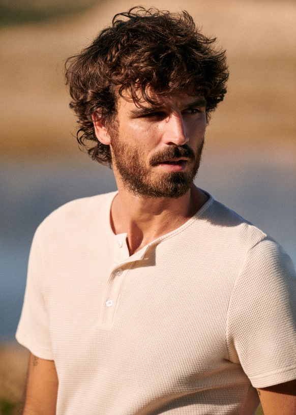 Toney TShirt Ecru Organic Cotton Sézane