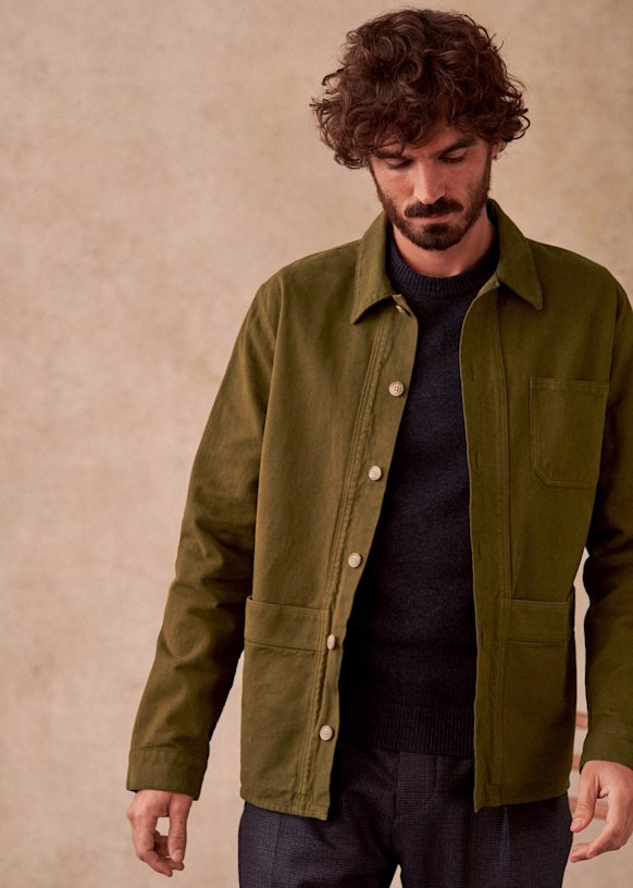 Will ジャケット - カーキ - 不明 - Sézane