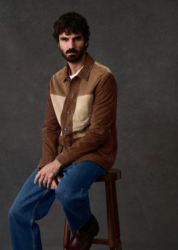 Jacket Will Daim Patchwork