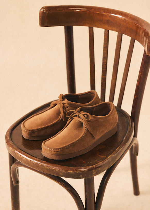 Clarks - Wallabee Loafers - Maple Suede - Leather - Sézane
