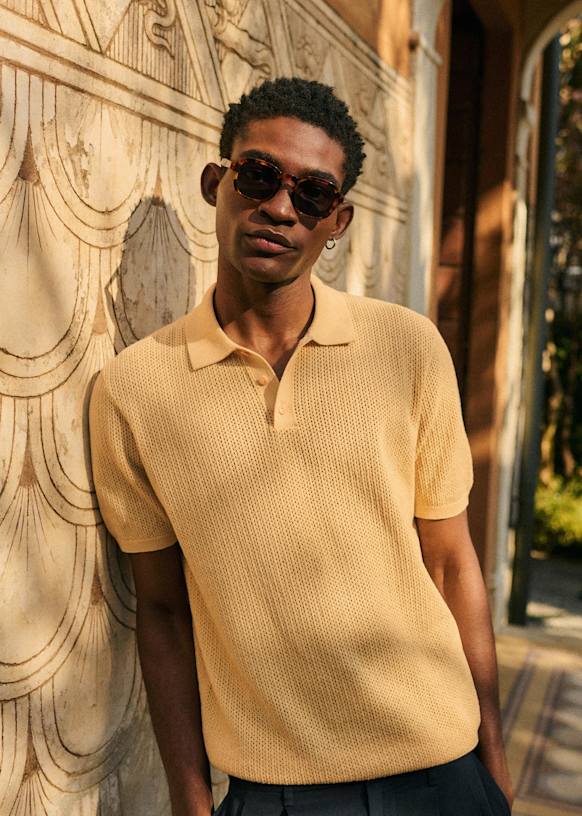 トップス LIDNM Te/Ca Milled Light Polo Te/Ca Milled Light Polo / 商品詳細ページ / LIDNM / Llife ONLINE