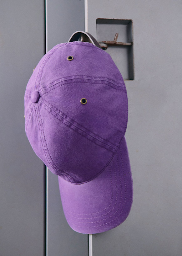 COTTON Ē CAP Haden Cap - Washed Purple - Organic cotton - organic textile - Sézane