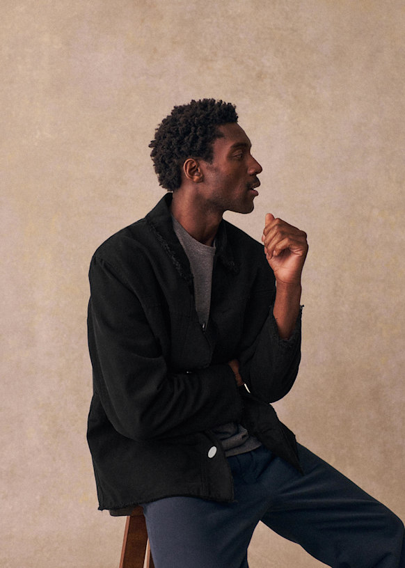 ジャケット Will Octobre x Séga - ブラック - オーガニックコットン