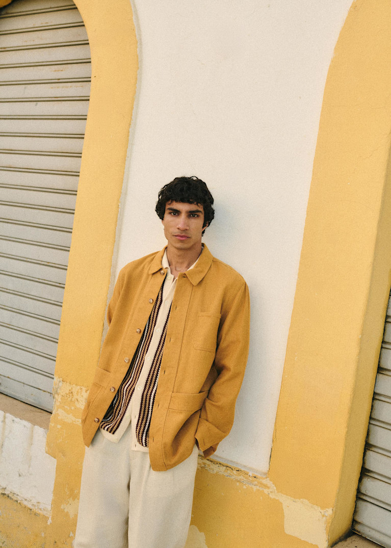 Linen cotton jackets | Menswear | Octobre Editions