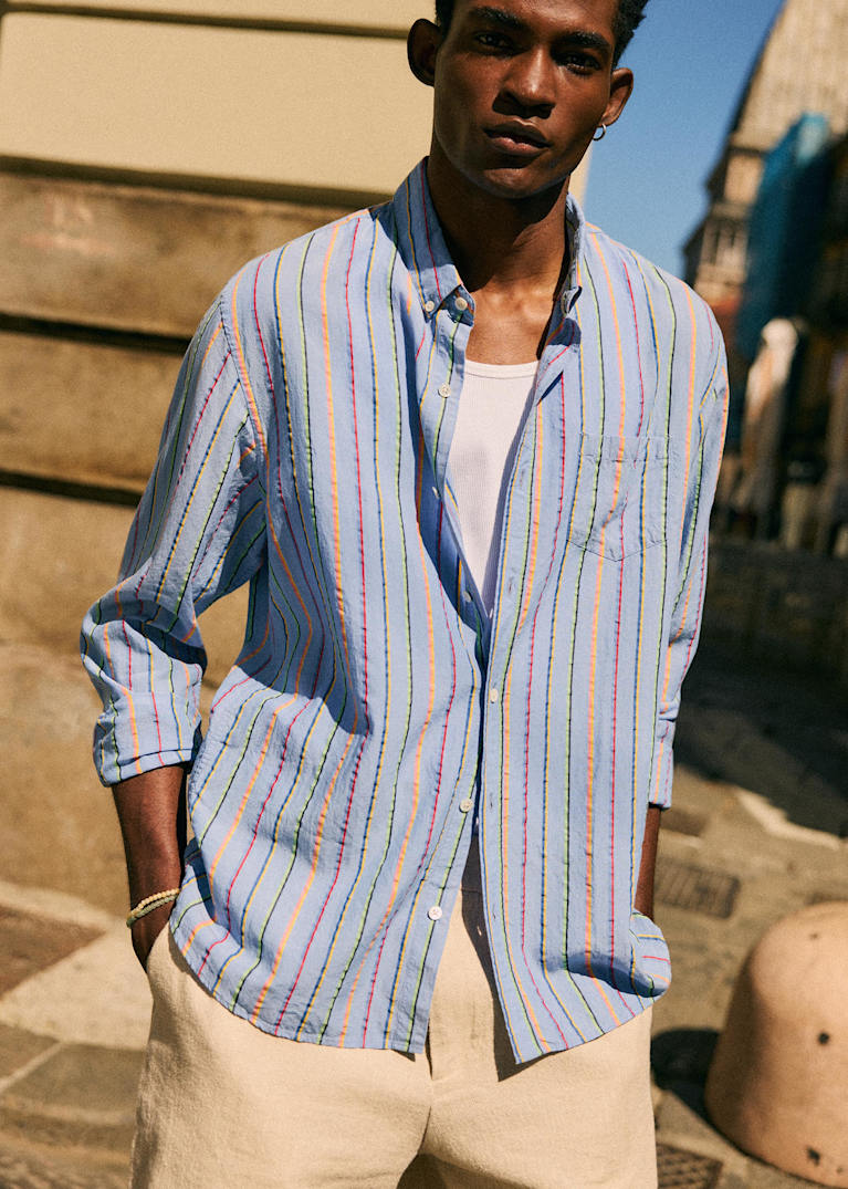 Striped shirts | Menswear | Octobre Editions