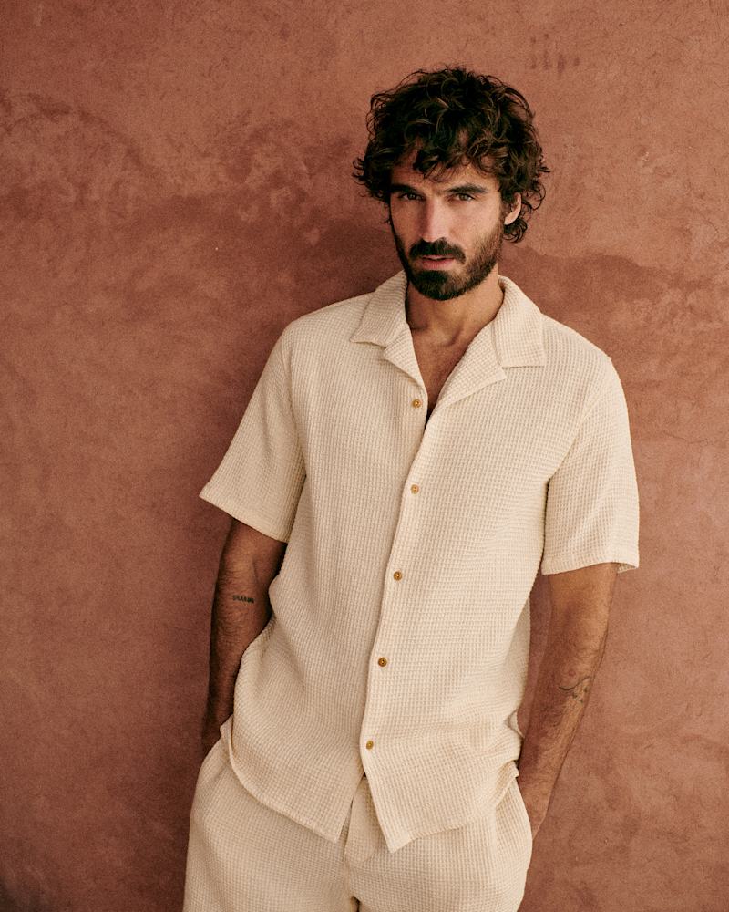 CHEMISE HOLT GAUFRÉE