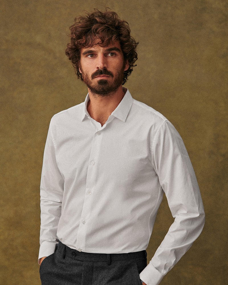 CHEMISE ALLEN POPELINE