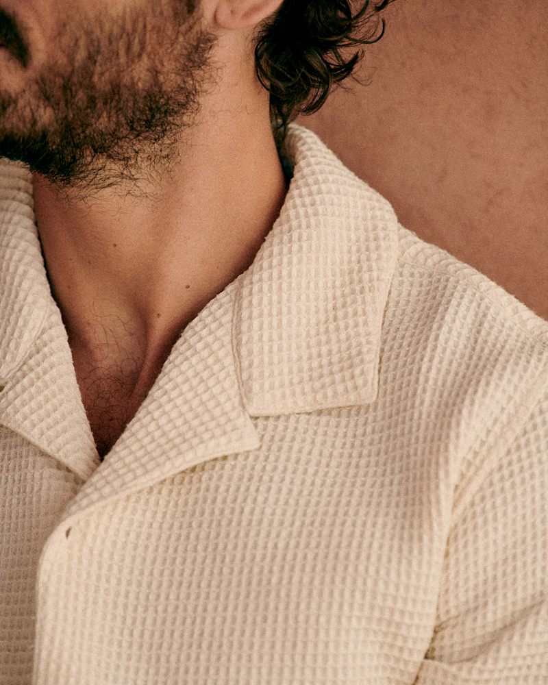 CHEMISE HOLT GAUFRÉE