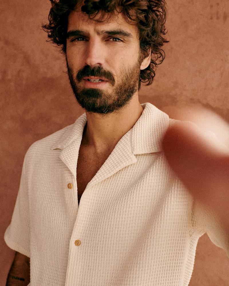 CHEMISE HOLT GAUFRÉE