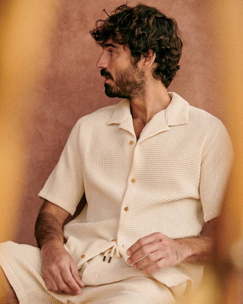 CHEMISE HOLT GAUFRÉE